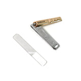 8306 Cute Nail Clipper with Nail Catcher, Nail File - Stainless Steel (1 Pc)