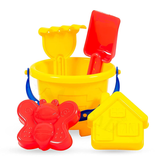 AM6437 Beach Play Set for Kids (Beach Set 5Pcs), Multicolor