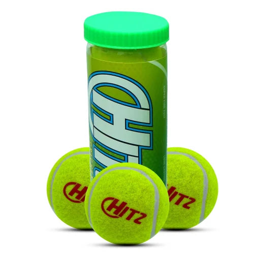 AM0406 HITZ Cricket Tennis Ball ,Light Weight Cricket Tennis Ball (3 balls)