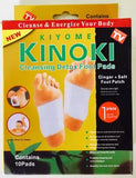 3577 KINOKI FOOT PATCH CLEANSING DETOX FOOT PADS (Pack of 10 Pads)