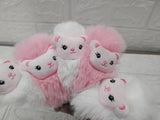 AM1198 Fluffy Fur Hair band For Girls 1Pcs