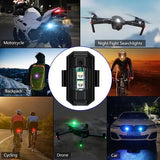 Mini LED Strobe Lights, Waterproof USB Recharge Multi-Colors