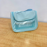 A07066 STRJ-102 Clear Travel Cosmetic Bag & Toiletry Organizer (Mix Colors, 8.5 Inch)