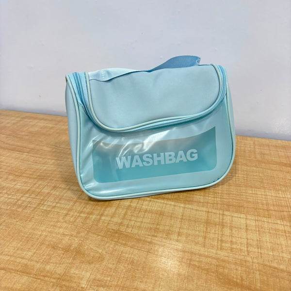 A07066 STRJ-102 Clear Travel Cosmetic Bag & Toiletry Organizer (Mix Colors, 8.5 Inch)
