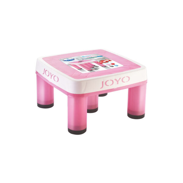 AM2821 Joyo Better Home Tuff Patla Small Bathroom Stool Plastic Strong Patla Multicolour