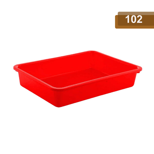 AM0832 Plain Plastic Serving Tray,Rectangle Shape, Size:11.5CM*9.5CM