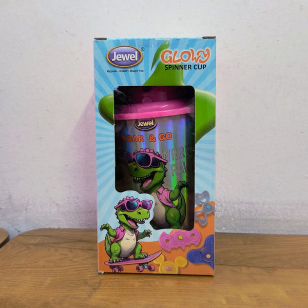 AM5125 Glowy Spinner Cup Water Bottle