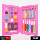 1092 Art and Craft Color Kit (Crayons, Water Color, Sketch Pens) - 42 Pcs