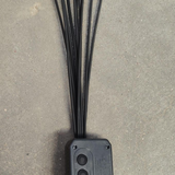 15884 Solar LED Fiber Optic Garden Light - (1 Pc / Mix LED LIght)