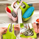 0762 Adjustable Kitchen Sink Faucet Caddy