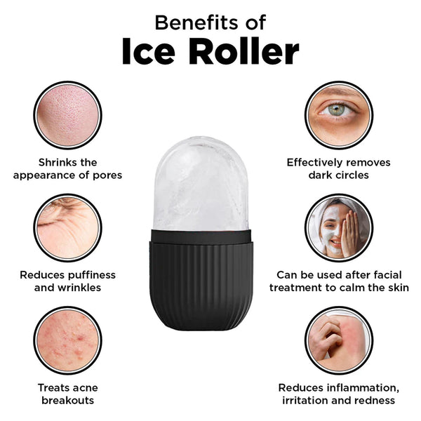 Roller for Face and Eye,Puffiness Relief Face Roller