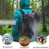 3189 Nylon Waterproof & Dust Proof Rain Bag Cover with Carry Pouch