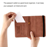 5000 Passport Holder Cover PU Leather Travel Wallet case (1 Pc / 15×11 Cm)