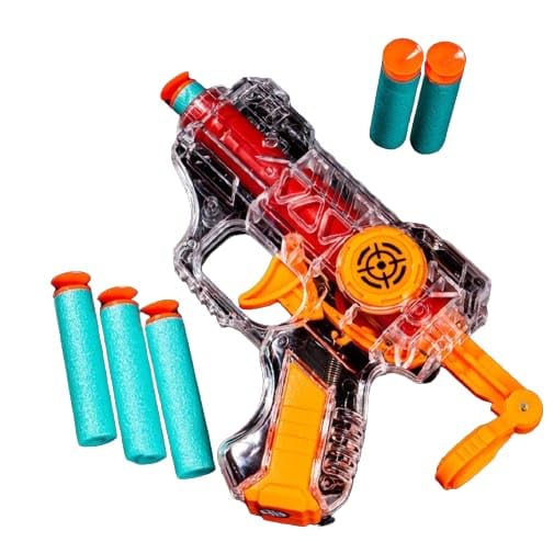 AM0298 Thunder Strike Shooting Foam Bullets Gun(Multicolor).