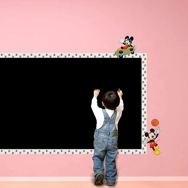 3382 Blackboard Erasable Wall Sticker Chalkboard Sticker Removable Blackboard Wall Stickers Mural for Kids Room
