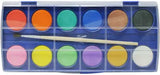 AM3335 MINI Luncky Hao Watercolour Pan Set Of 12 Assorted Colour