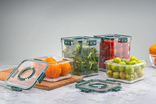 AM3798 Fridge Storage Container with Time keeping on Top Lid