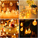 Di0077 14 Ball Warm LED String Lights