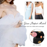 AM5486 Silicone Nipple Covers Breast Pasties No Bra Nipple Pasties Sticky Bra Petals for Modest Coverage Under Clothing-1 pair