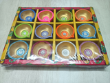 AM0210 Handmade Decorative Diyas For Diwali Decoration ( 12 Pcs)