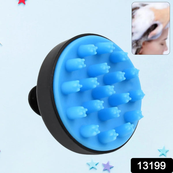 13199 Hair Scalp Massager Shampoo Brush Comb (1 Pc)