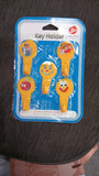 4984 5 PC ADHESIVE HOOK FOR HOLDING STUFFS, KEY AND OTHER ITEMS