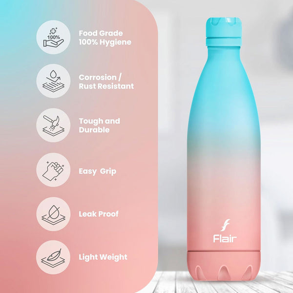 Di0025 Flair POP Vacuum Insulated Stainless Steel Bottle – 500ml