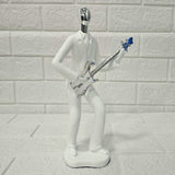 AM6132 Modern Guitarist Sculpture – Stylish Musician Figurine for Home & Office Decor