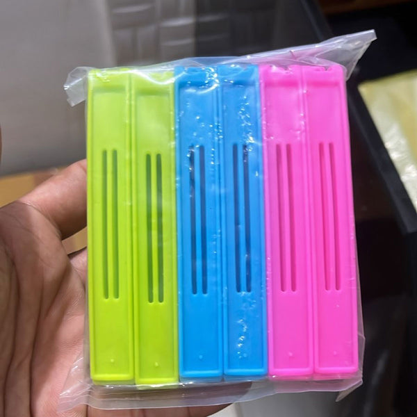 AM6015 Food Bag Sealing Clips (18 Pcs, Multicolour)