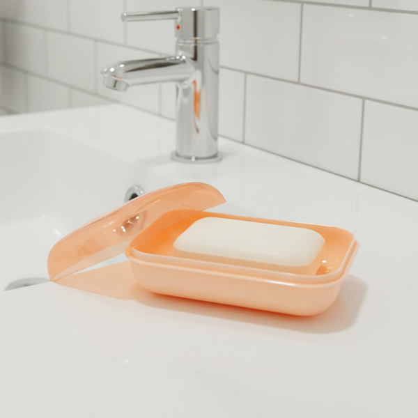 AM6156 Plastic Soap Dispenser Case with Lid Dispenser