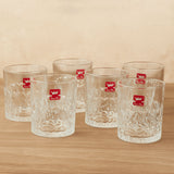 AM5958 Shine max Cristo Premium Textured Glasses - Set of 6