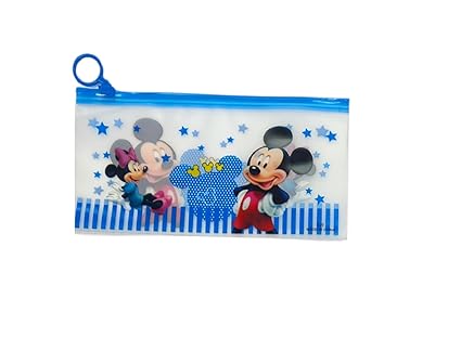 Cartoon Stationery Zip Pouch for Pen Pencil