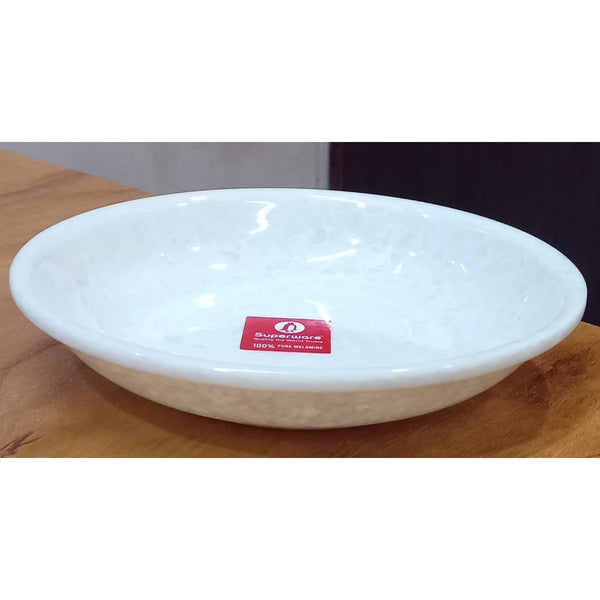 AM0983 P6554 6" Snak Plate 15.2CM Super Pearl