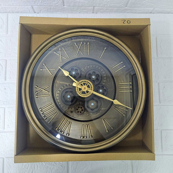 AM6130 Premium Wall Clock with Gear Design – Multidesign