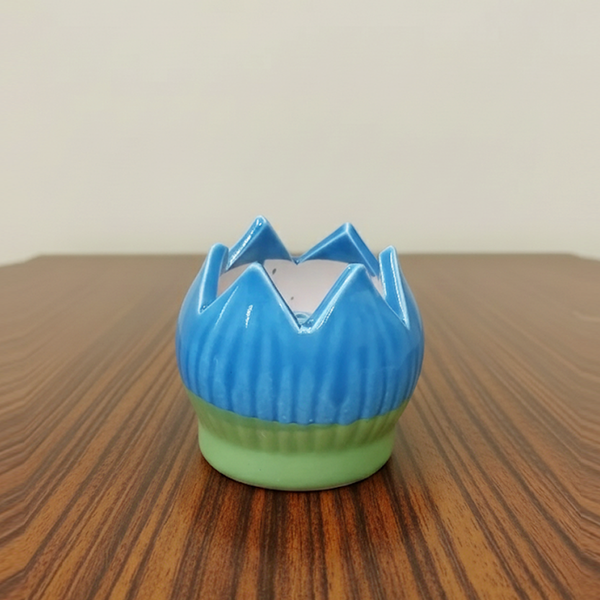 AM2997 Agardaan Stand Ceramic Agarbatti Stand bathi Stand for Pooja Multicolour Pack Of 1 Pcs