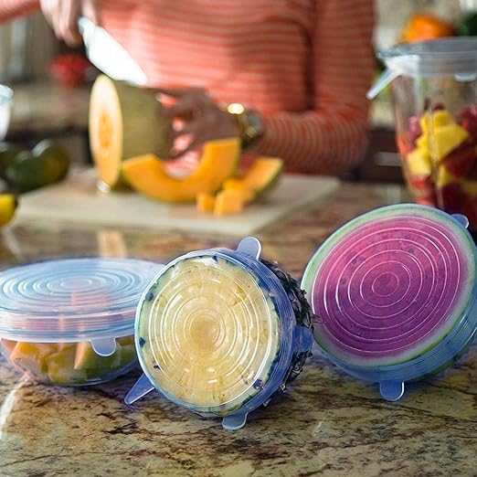 Multipurpose Silicone Lid - Reusable & Microwave Safe