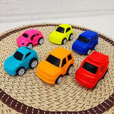 AM6026 Mini Pullback Car Set – 6 Colorful Toy Vehicles