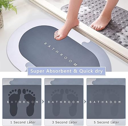 4997 Fancy Super Absorbent Floor Mat