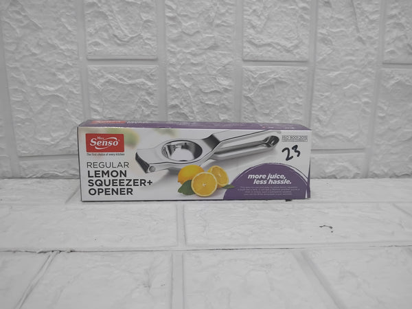 AM3571 SS Lemon Squeezer With Opener 1 Pcs