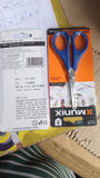 3911 Munix SL-1150 128 mm / 5" Stainless Steel Scissors | Pointed Tip with Shock Proof Body | Ergonomic & Soft Handles for Easy Handling