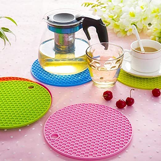 Multipurpose Silicone Hot Mat used for breakfast, lunch and dinner