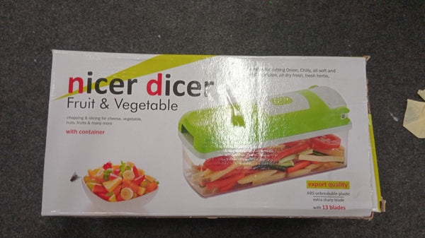 2489 Plastic 13-in-1 Manual Vegetable Grater,Chipser and Slicer