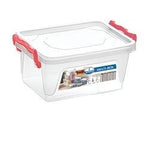 AM2488 Joyo 203 Plastic Multi Storage Box 1.5Ltr With Lid & Handle Assorted 1 Piece