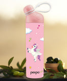 AM2231 Pexpo Pico Stainless Steel Water Bottle Vaccum Insulated Rocket Print Design 500 ml