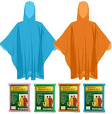 AM0673 Poncho Raincoat, Emergency Raincoats with Hoods