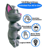 AM0081 Plastic Intelligent Mimicking Tom Talking Toys for Kids 3+Ages