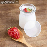 AM3771 Yogurt Glass Container with Lid 150ml