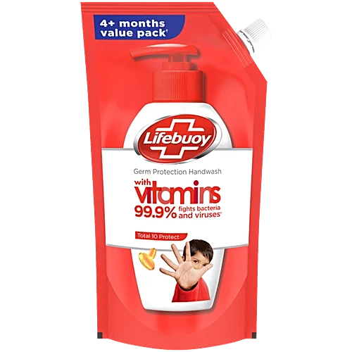 AM3663 Lifebuoy Total 10 Germ Protection Liquid Hand Wash