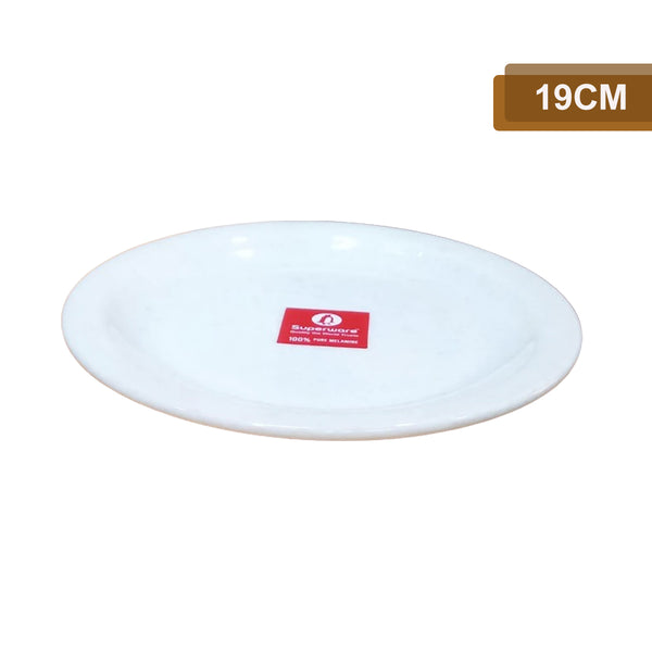 AM0986 P6160 IR Small Plate 19cm Super Pearl