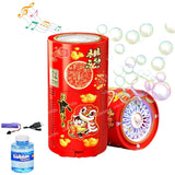 AM3463 Bubble Machine with Light & Music Rechargeable Battery Bubble Toy